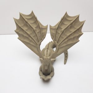 3D-geprint drakenbeeldje