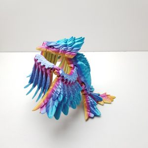 3D-geprinte beweegbare feniks