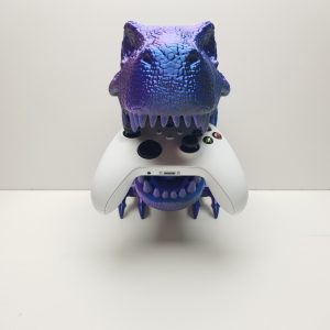 3D-geprinte T-Rex gamecontroller wandhouder