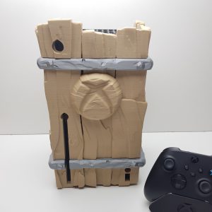 3D-geprinte decoratieve hoes voor een Xbox Series X-console