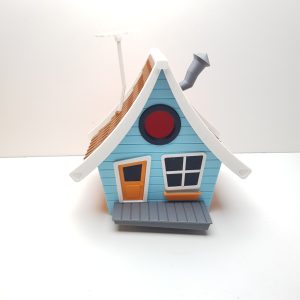 3D geprint "Tooned Birdhouse"